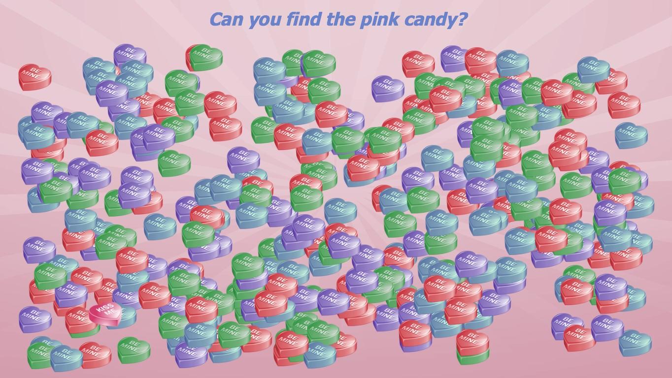 Candy Heart Search