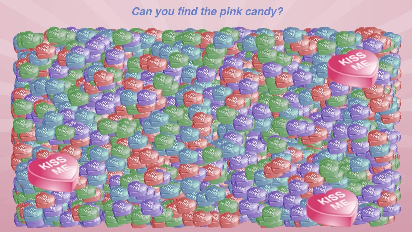 Candy Heart Search