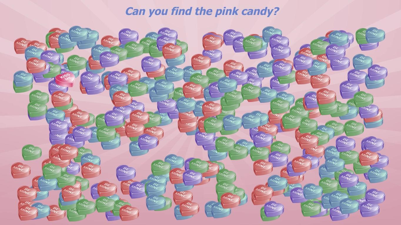 Candy Heart Search