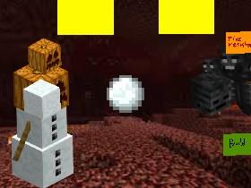 Snow Golem vs. Wither