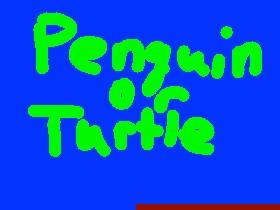 Penguin or Turtle?