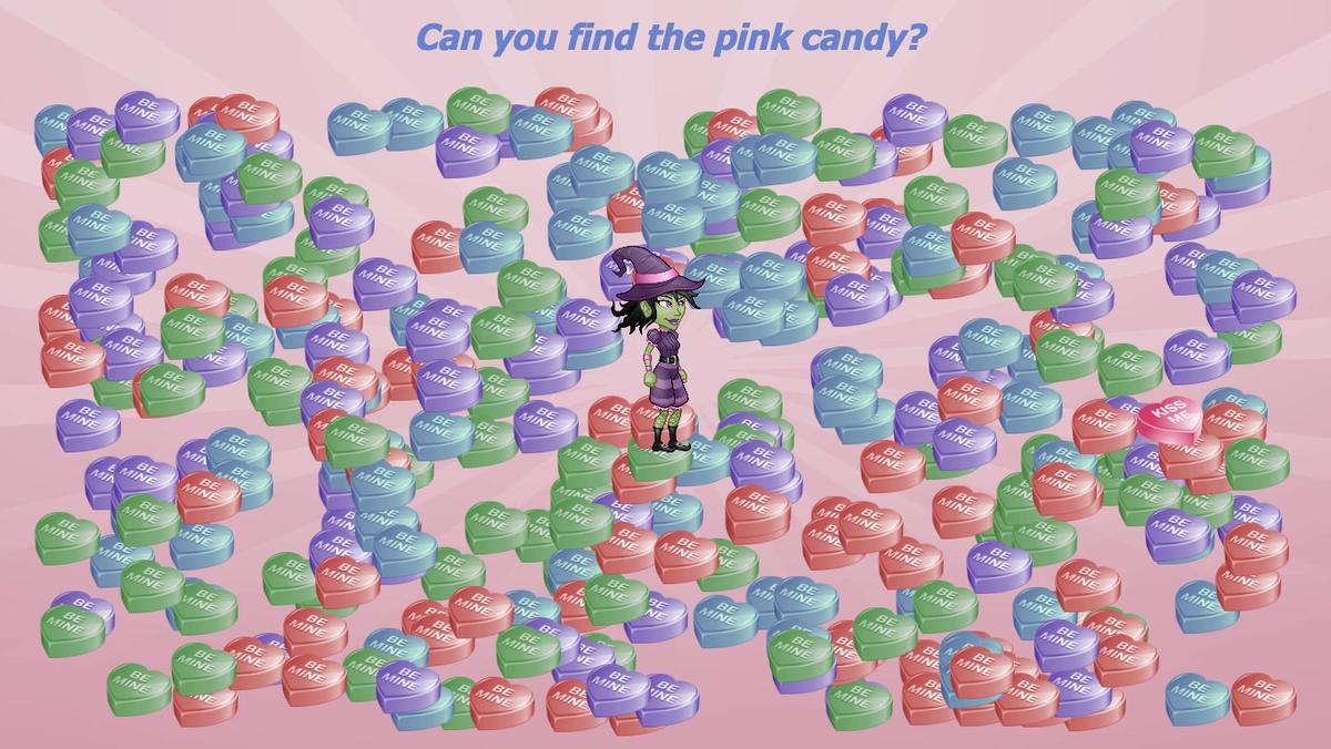 Candy Heart Search