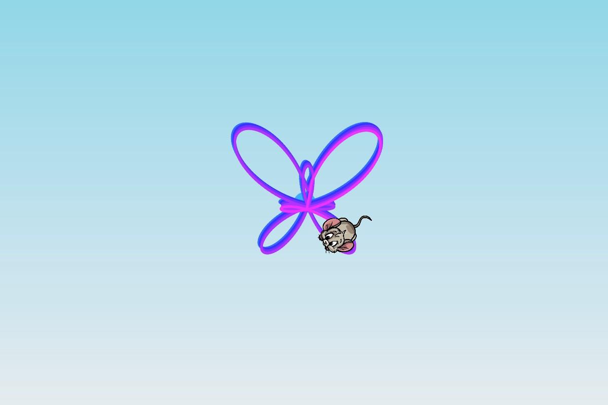 the butterfly mouse