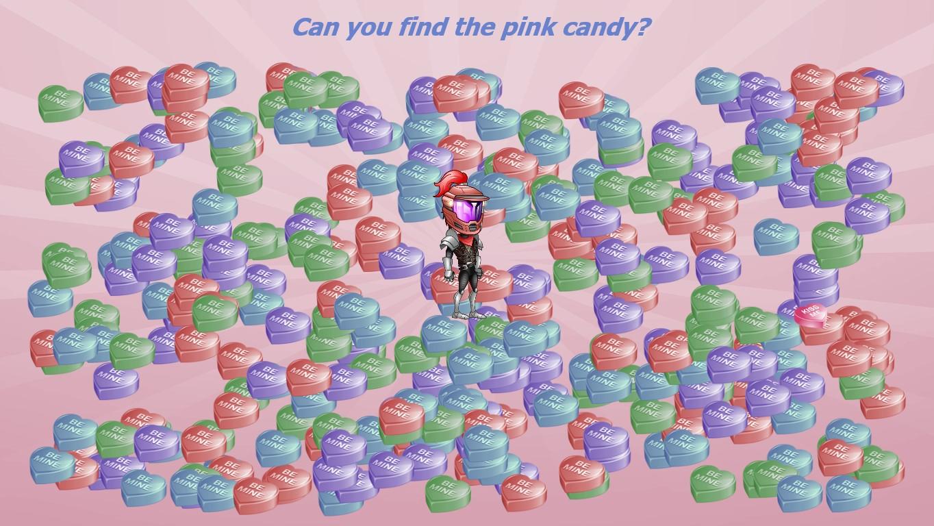 Candy Heart Search