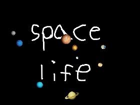 life on space