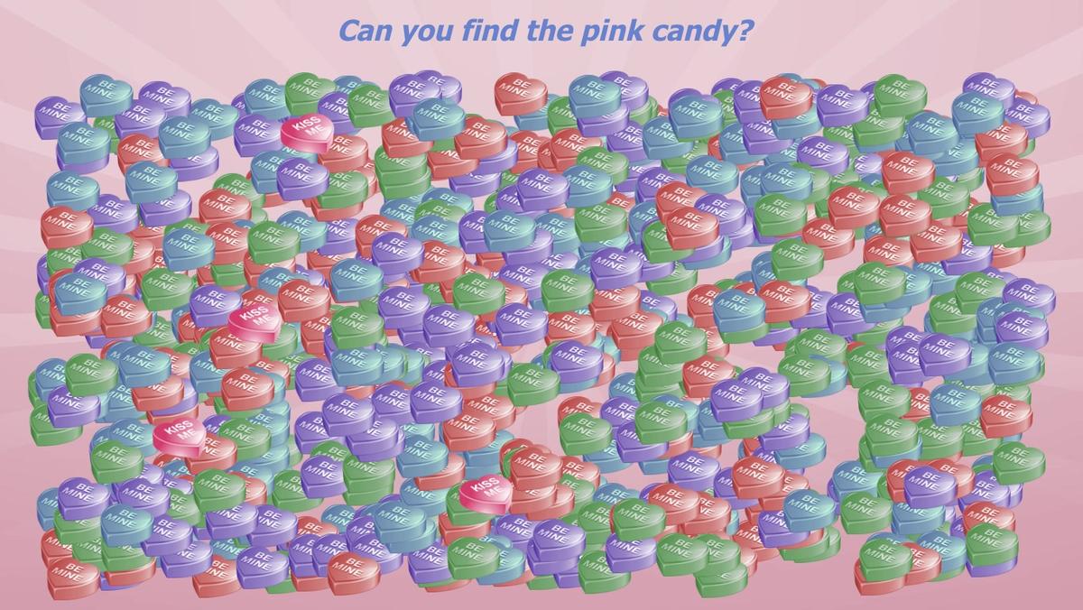 Candy Heart Search