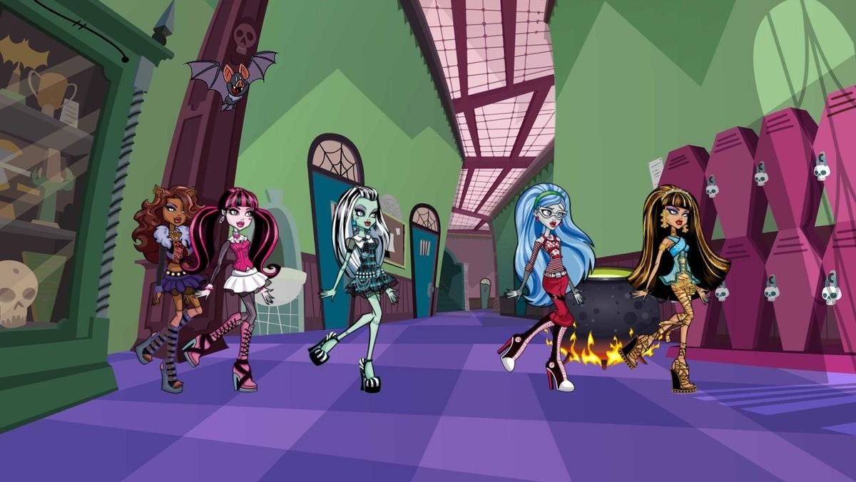 The Dancing Monster High Ghouls