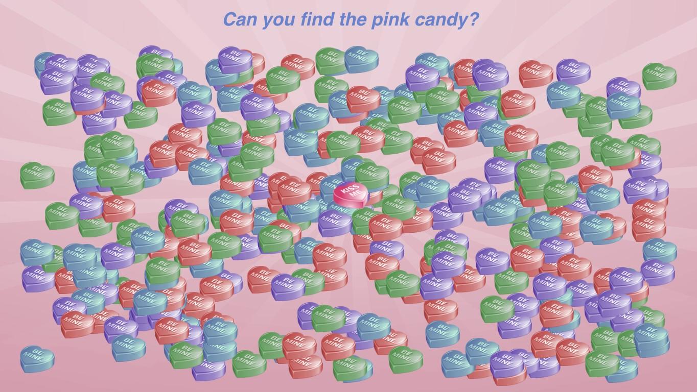 Candy Heart Search