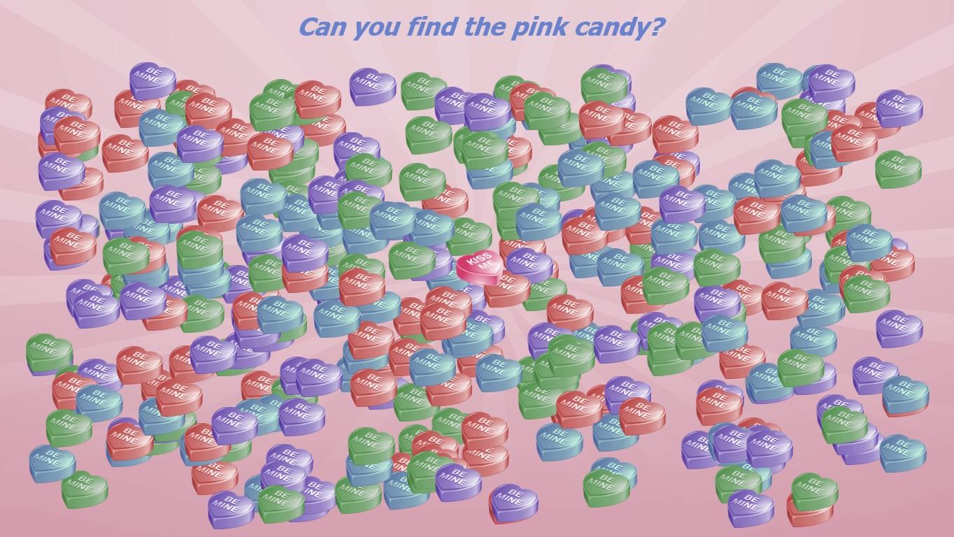 Candy Heart Search