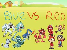 Red vs blue