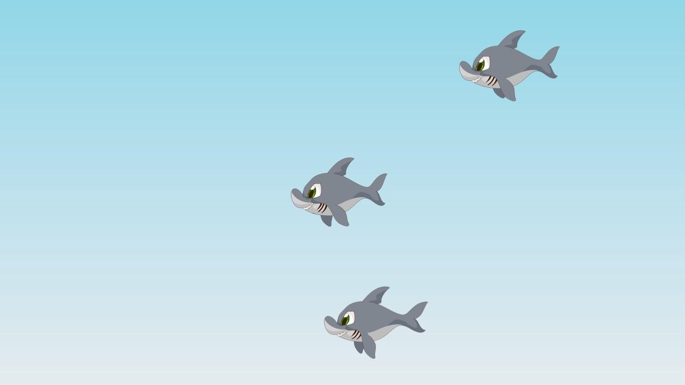 flying sharks