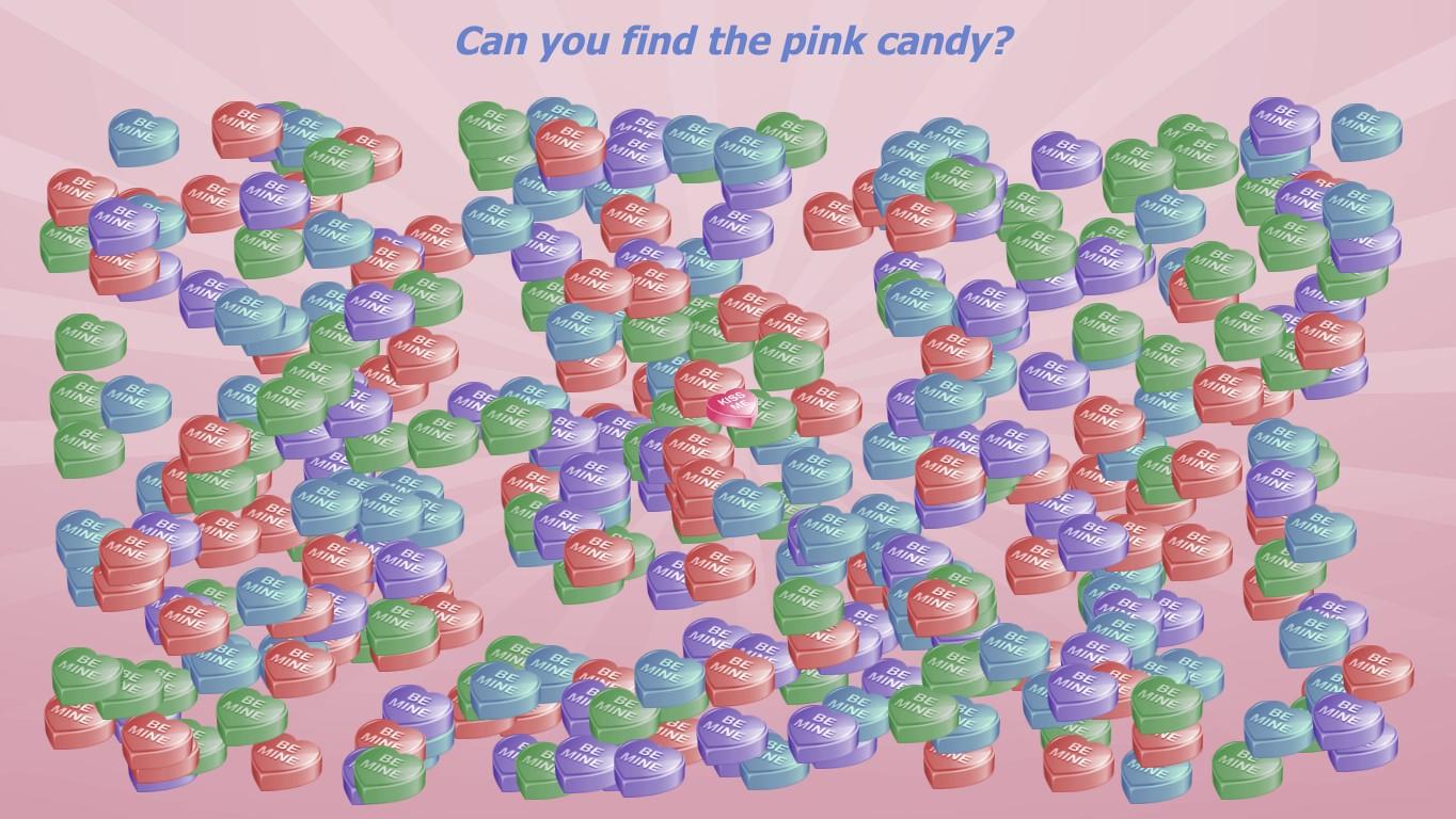 Candy Heart Search