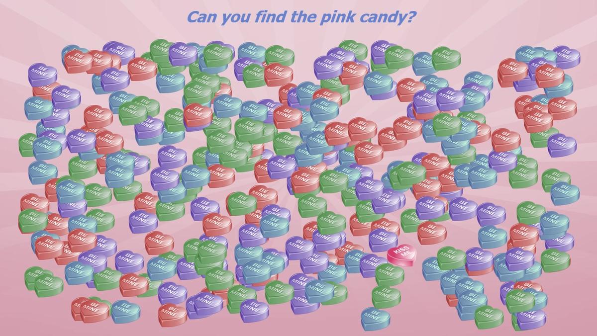 Candy Heart Search