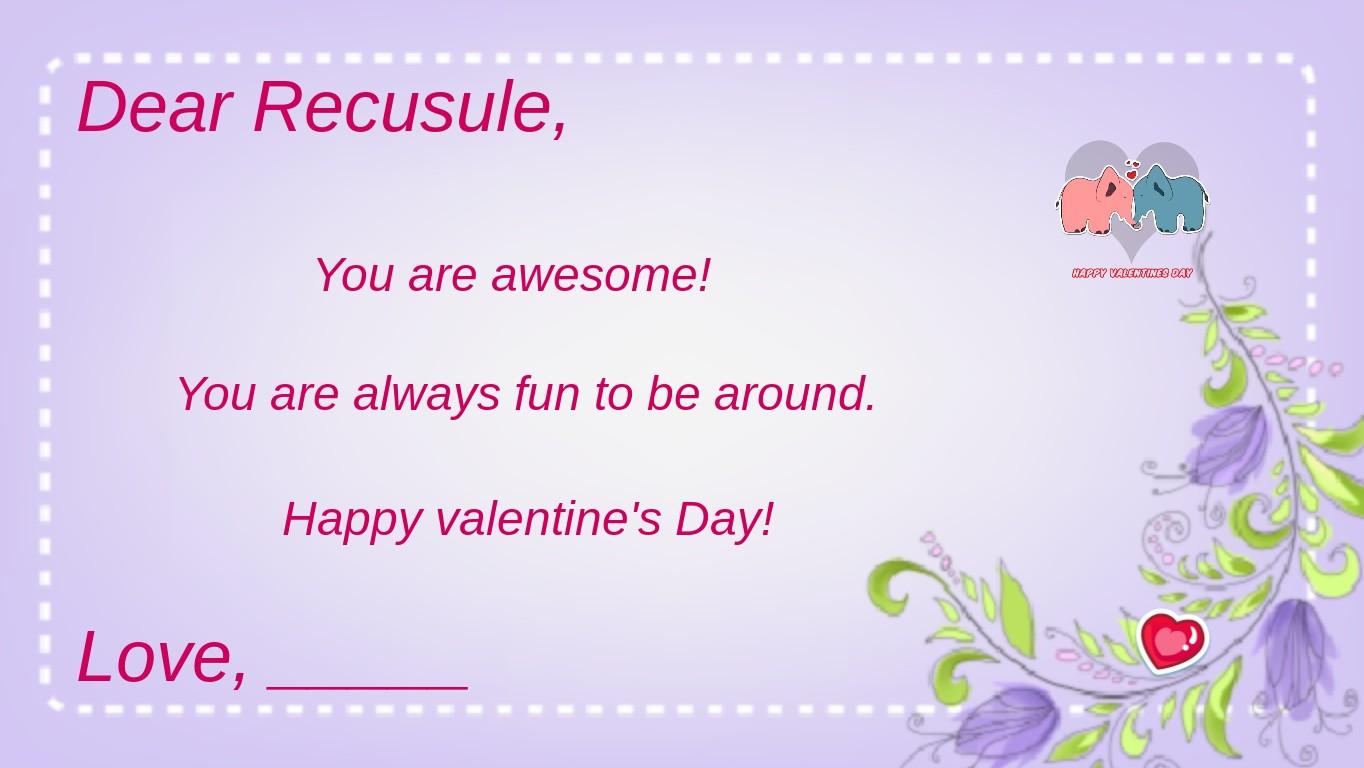 Valentine&#039;s Day E-card