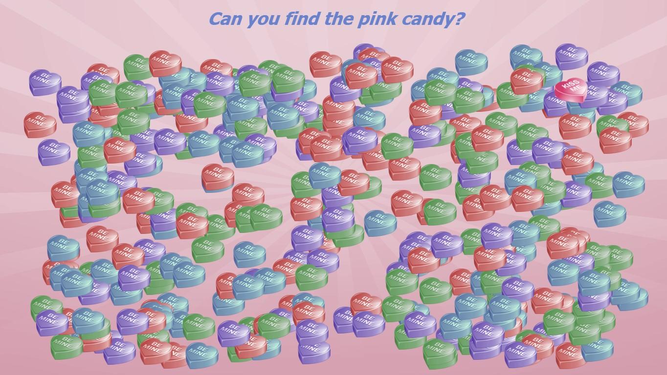 Candy Heart Search