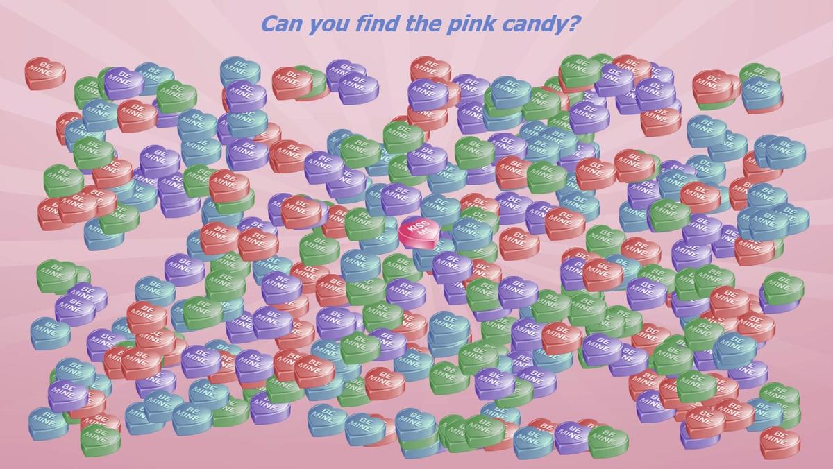 Candy Heart Search