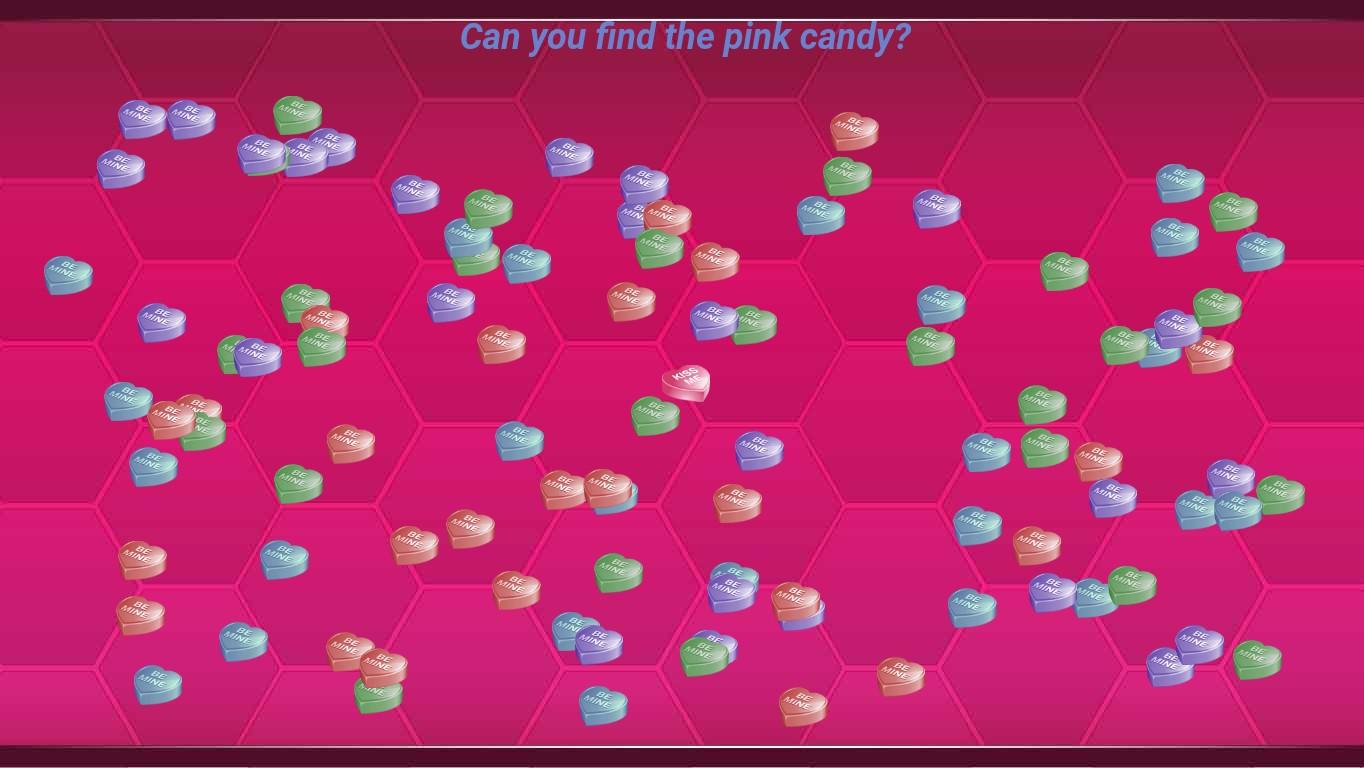 Candy Heart Search