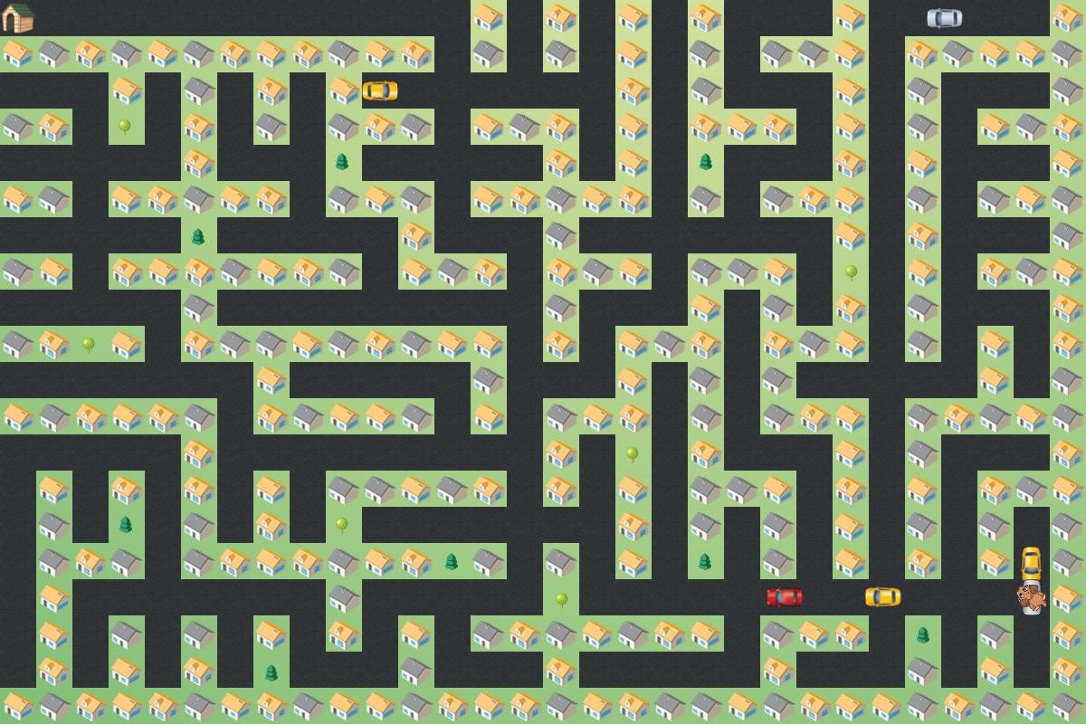 Lost Puppy Maze - Puzzle