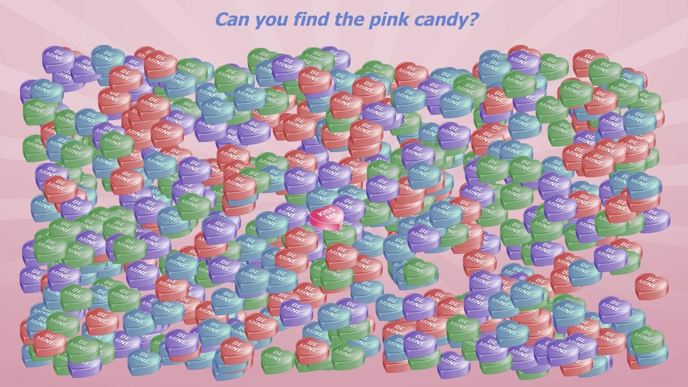 Candy Heart Search