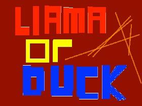 Llama or Duck? 1