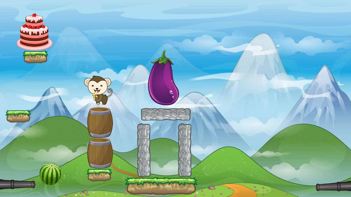 monkey eggplant