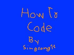 How To Code