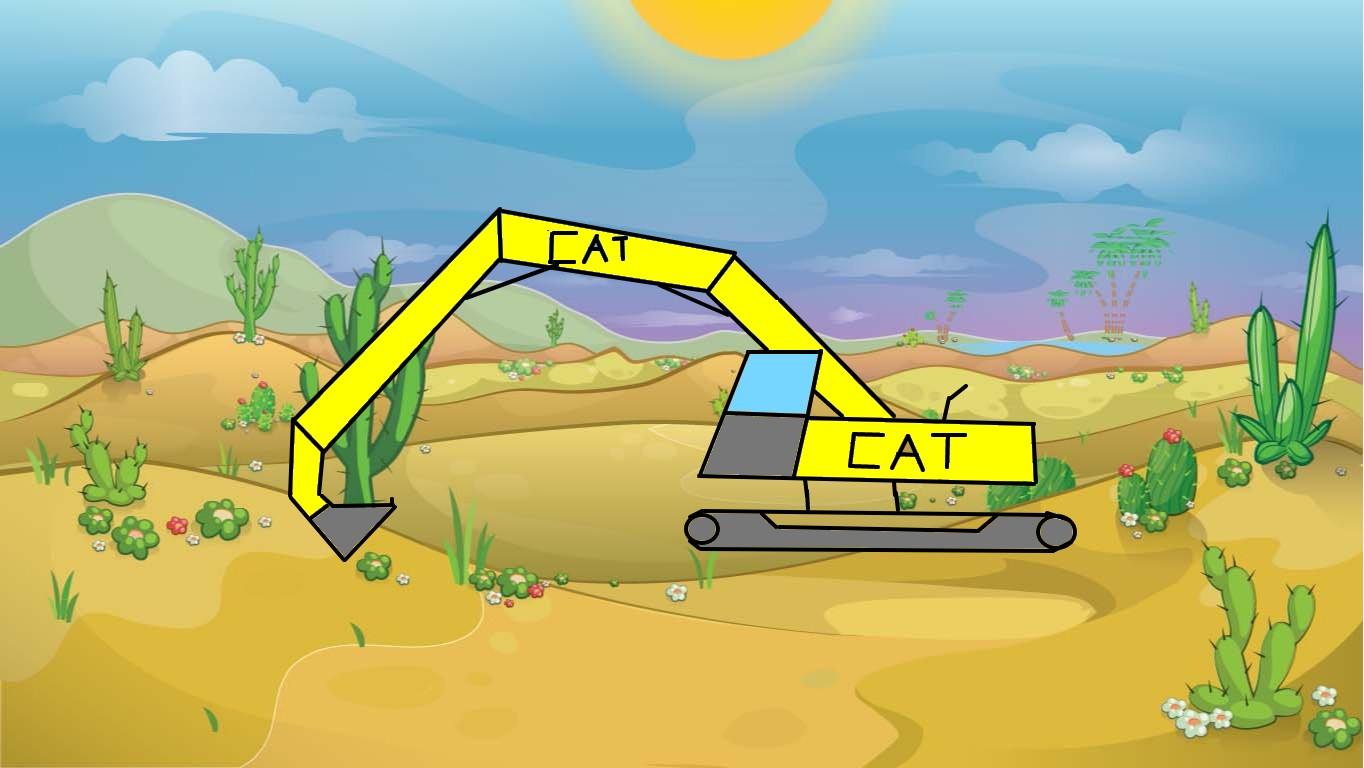 cat excavator