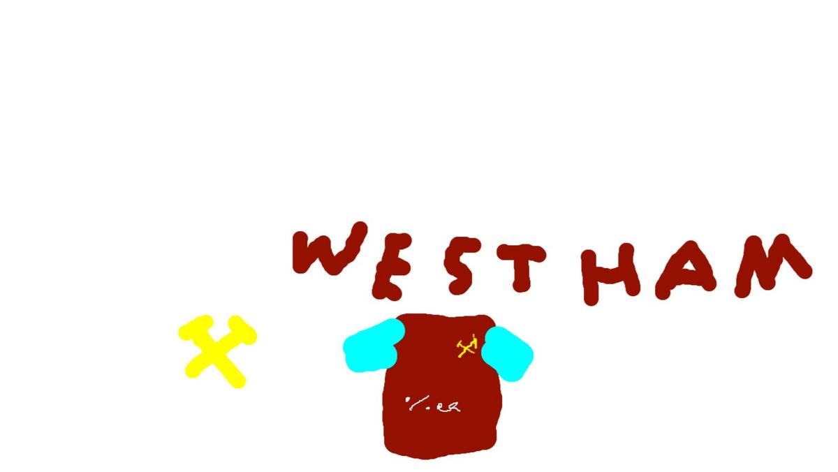 west ham winston ried signed shirt