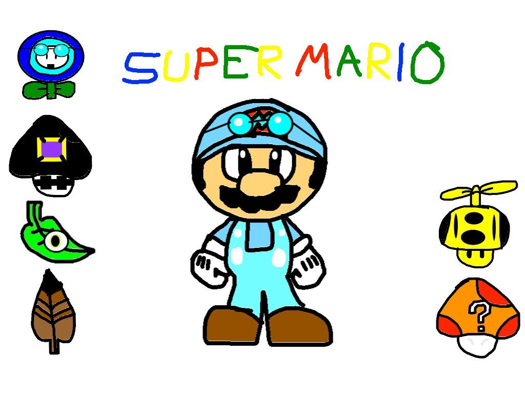 Super Mario power ups