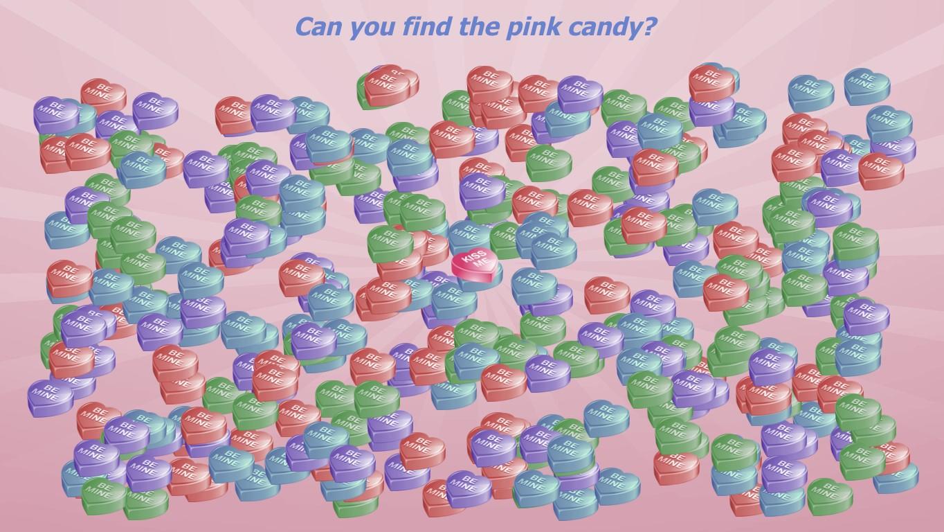 Candy Heart Search