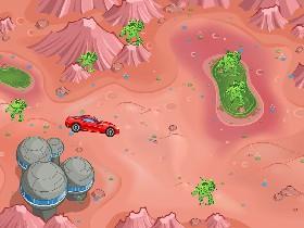 alien and car battle ground 