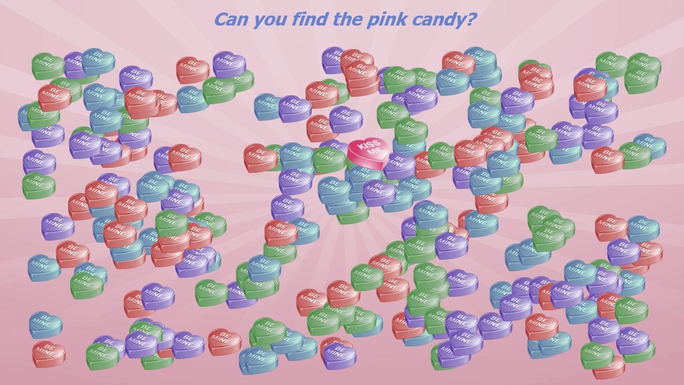 Candy Heart Search