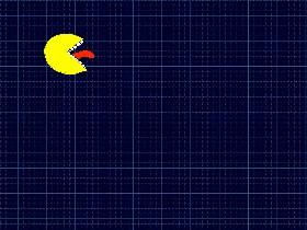 pac man bouncing off the walls