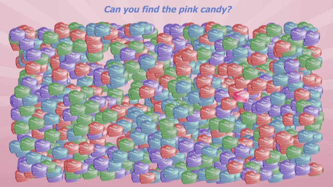 Candy Heart Search