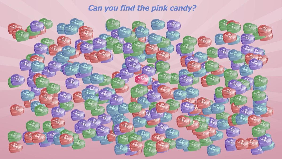 Candy Heart Search