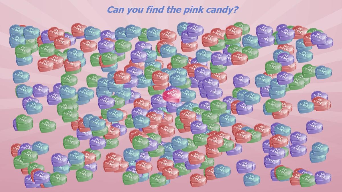 Candy Heart Search