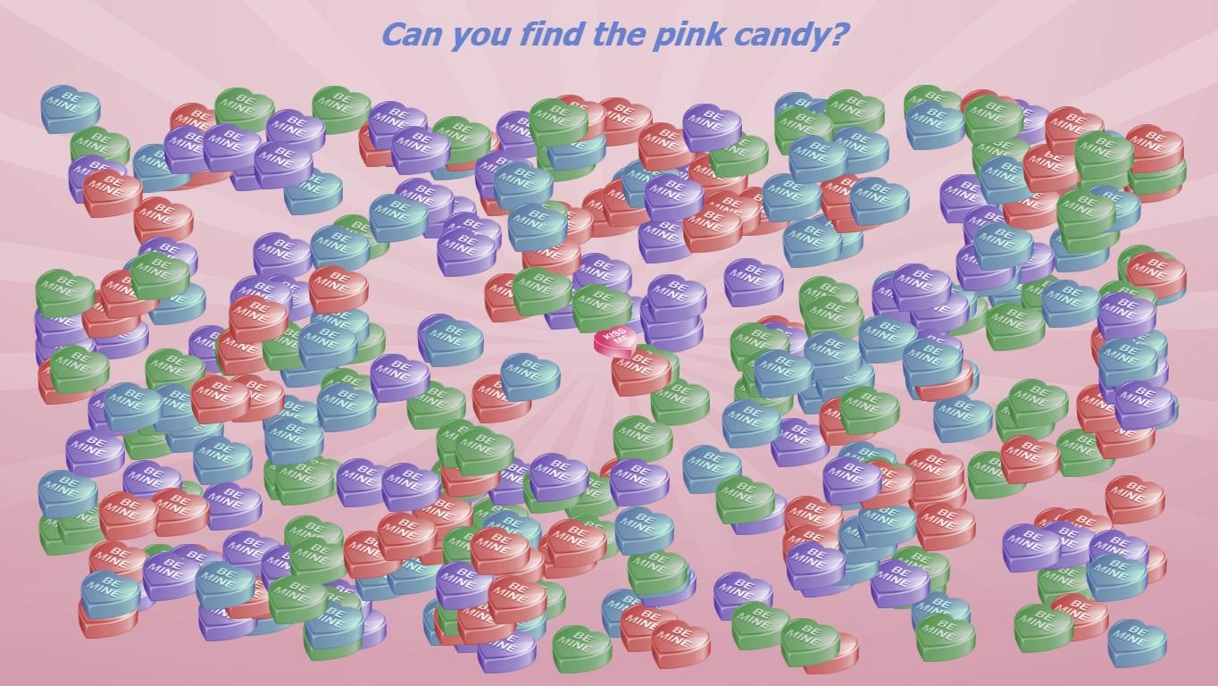 Candy Heart Search