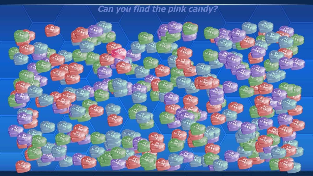 Candy Heart Search