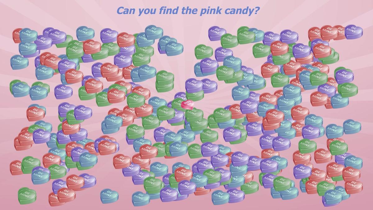 Candy Heart Search