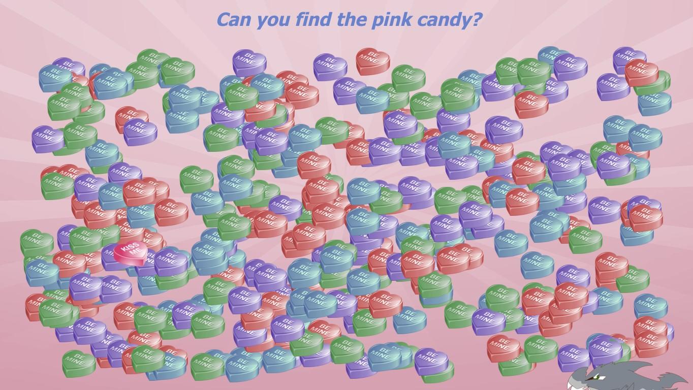 Candy Heart Search