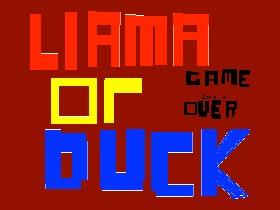 Llama or Duck? 1