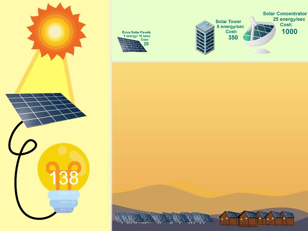 Solar Power Clicker