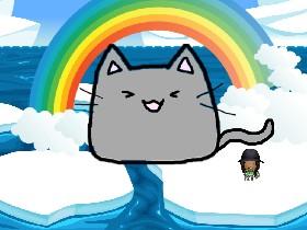 Rainbow kitty