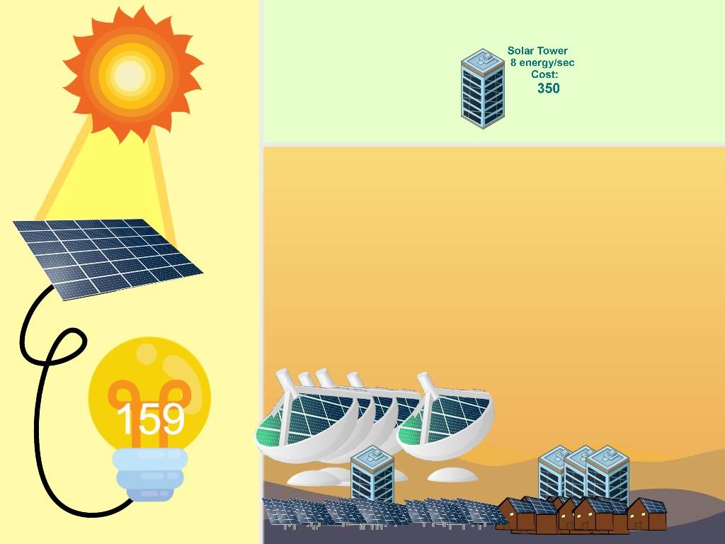 Solar Power Clicker