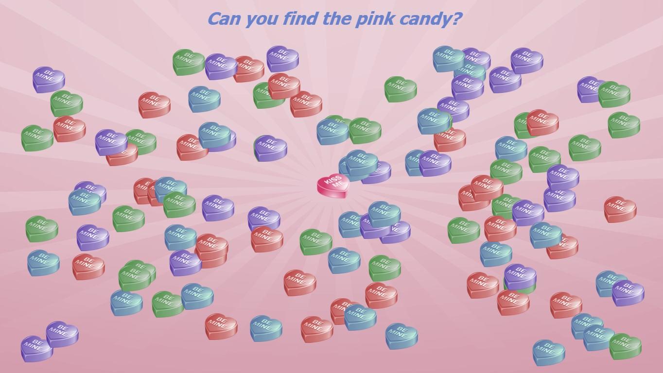 Candy Heart Search