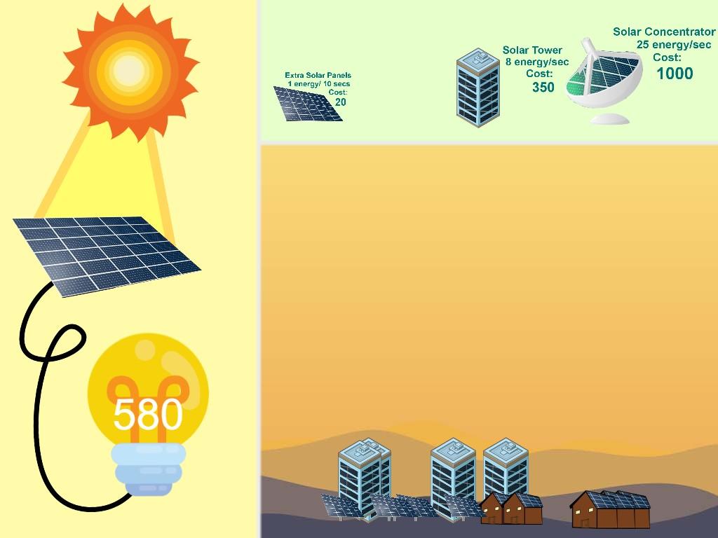 Solar Power Clicker