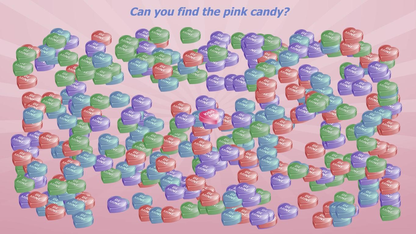 Candy Heart Search