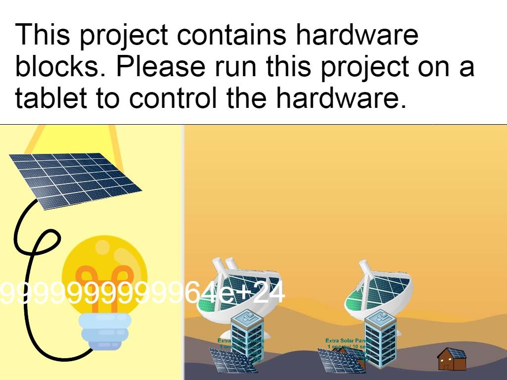 Solar Power Clicker