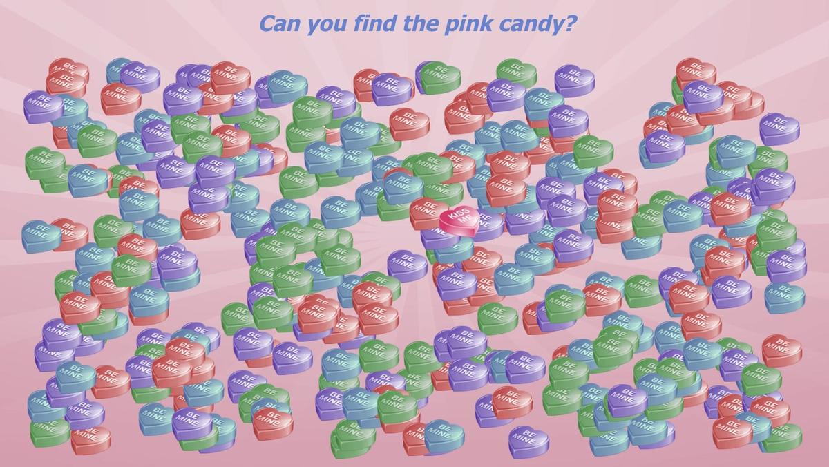 Candy Heart Search