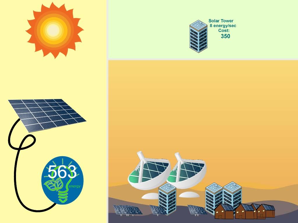 Solar Power Clicker